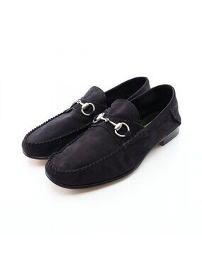 Gucci | Shoes | Gucci White Leather Loafers With Greenred  display picture 3
